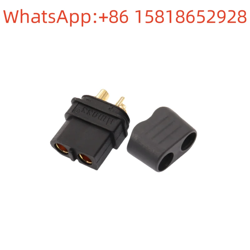 10pcs Amass Black XT60H-F/M RC Model Lithium Battery High Current ESC Motor Male and Female Test Charging Connector