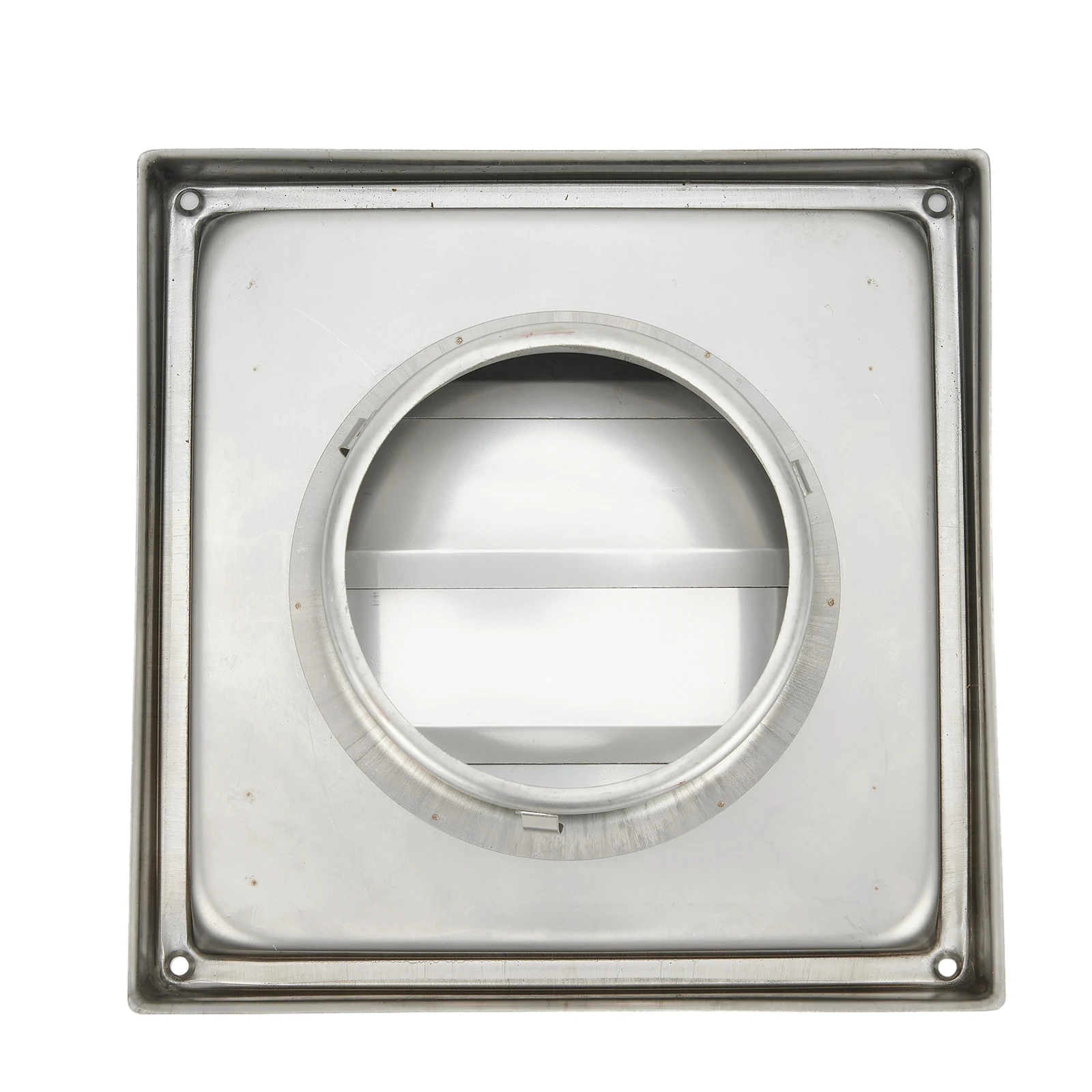 

100MM Stainless Steel Exterior Wall Ventilation Cap Movable Square Air Outlet 184*95*51CM Silver Bathroom Vents Air Conditioning