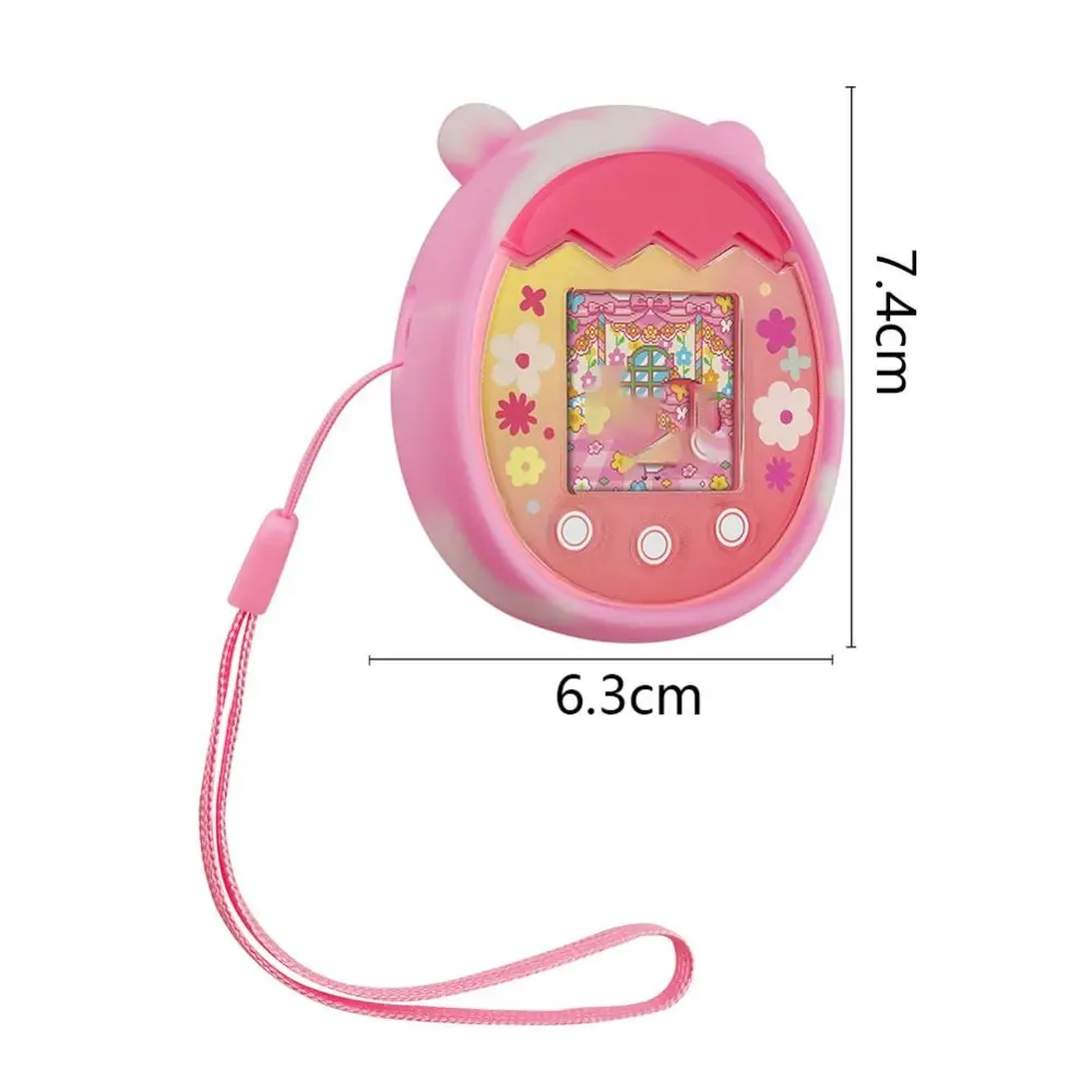Silicone Virtual Pet Machine Case Game Accessories Anti-scratch Screen Protector Shockproof Soft for Tamagotchi Pix