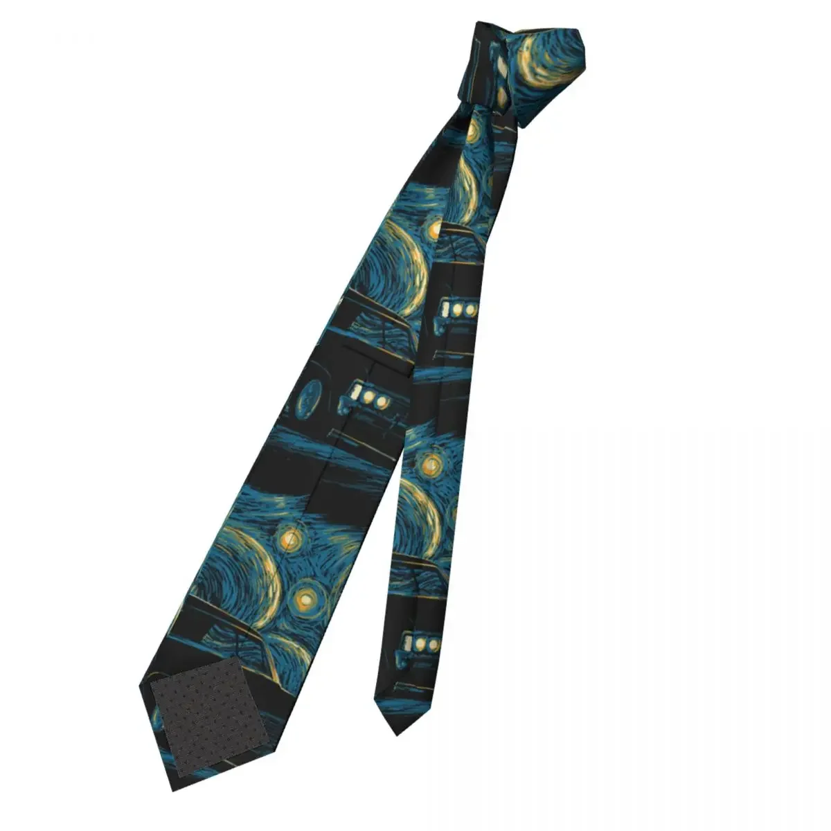 Supernatural Night Necktie Men The ry  Vincent Van Gogh Neck Tie for  Shirt Accessories Cravat Wedding Business