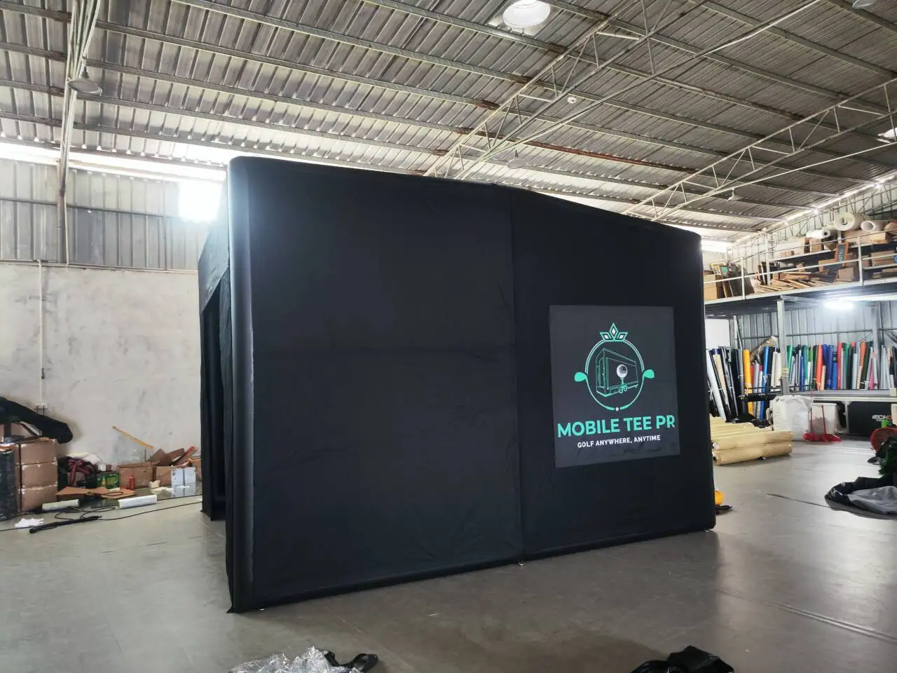 Golf Tent For Training BoothMobile Inflatable