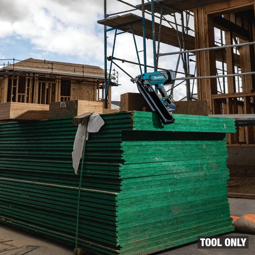 أدوات الطاقة واليدوية ليثيوم أيون لاسلكي 21 درجة رأس مستدير كامل 3-1/2 بوصة أداة تأطير، أداة فقط #6