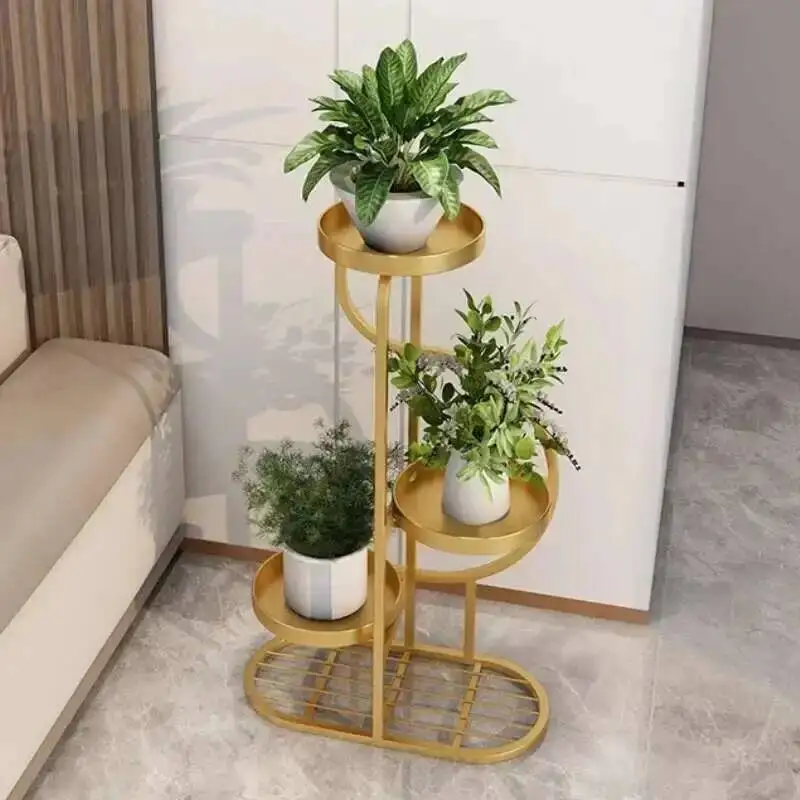 Aesthetics Modern Light Flower Luxury Stand Minimalist Designer Living Room Flower Stand Wedding Decoration Porte Furniture