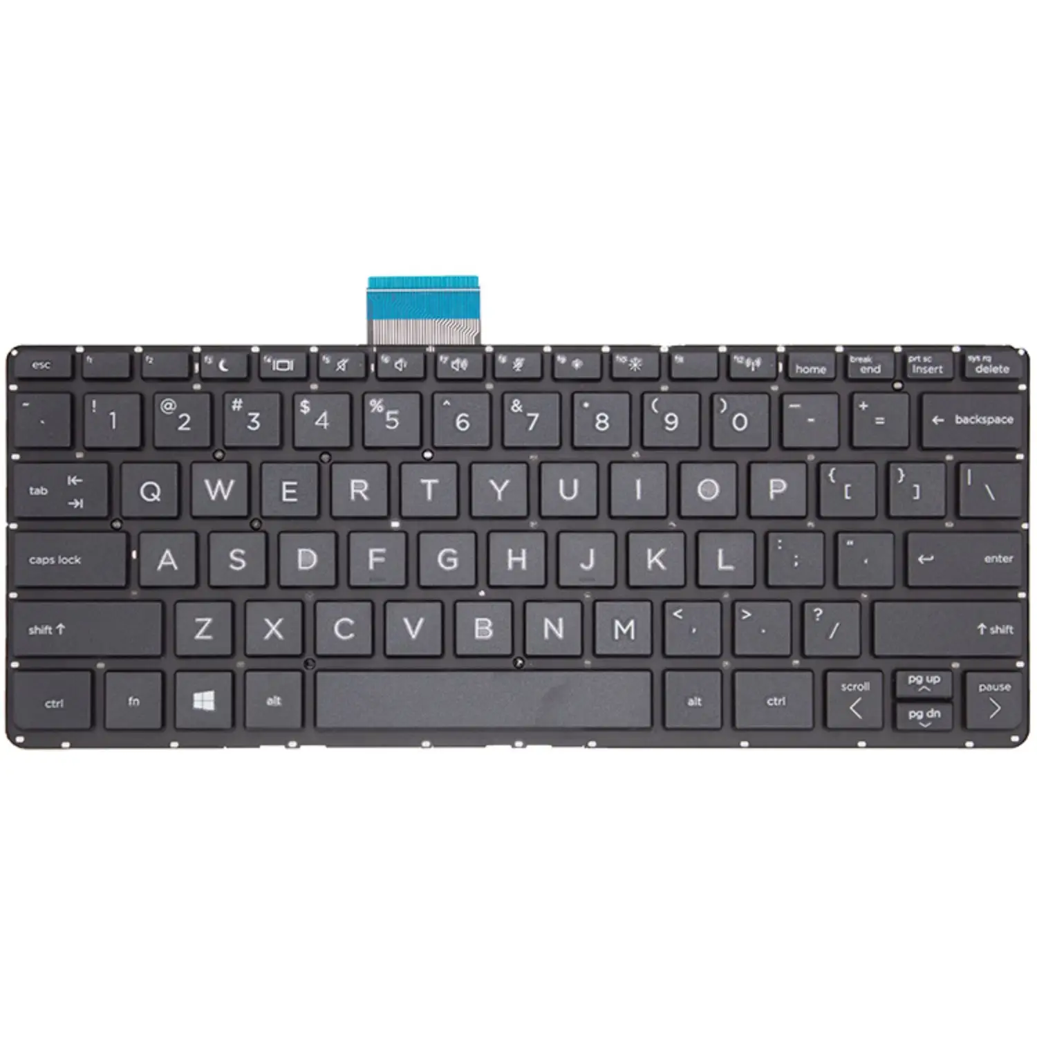 Imagem -02 - Teclado Original dos Eua para hp Probook Acessórios de Reparação Notebook Substituição do Suporte X360 11 g5 g6 g7 ee Novo