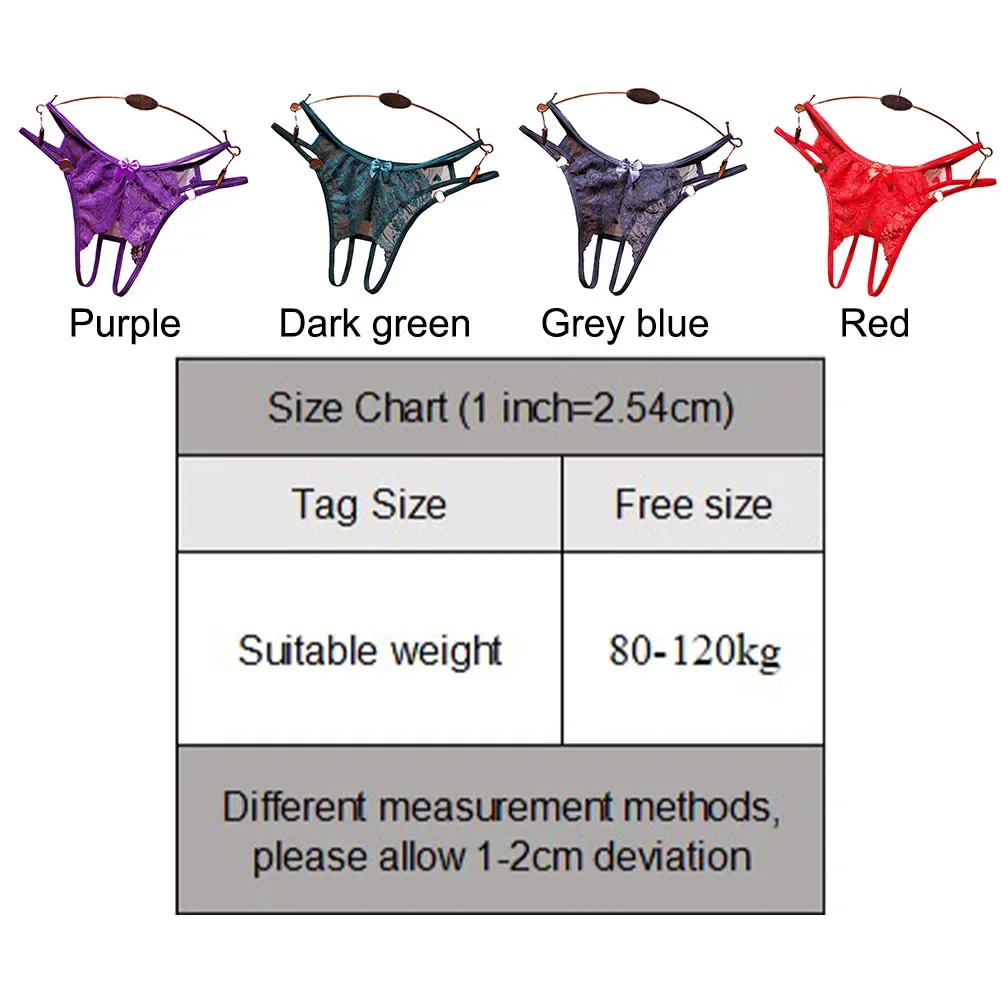 Женские новые сексуальные прозрачные трусики с вырезами, кружевные стринги с металлическим кольцом