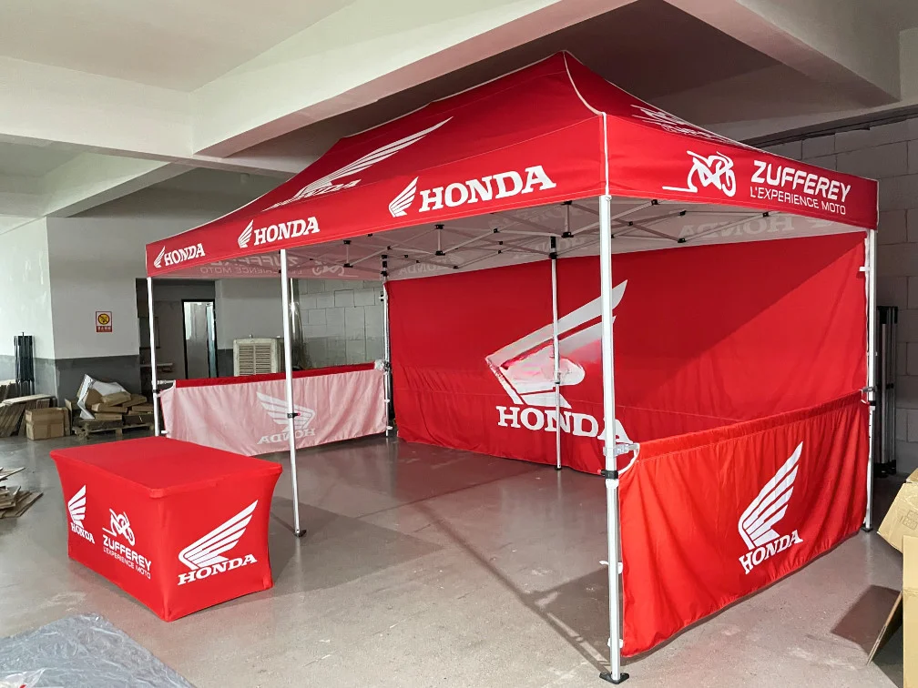 OEM/ODM 3m/4m/5m Event Canopy Booth Market Stall Portable Exhibition Booth Trade Show Display Tent