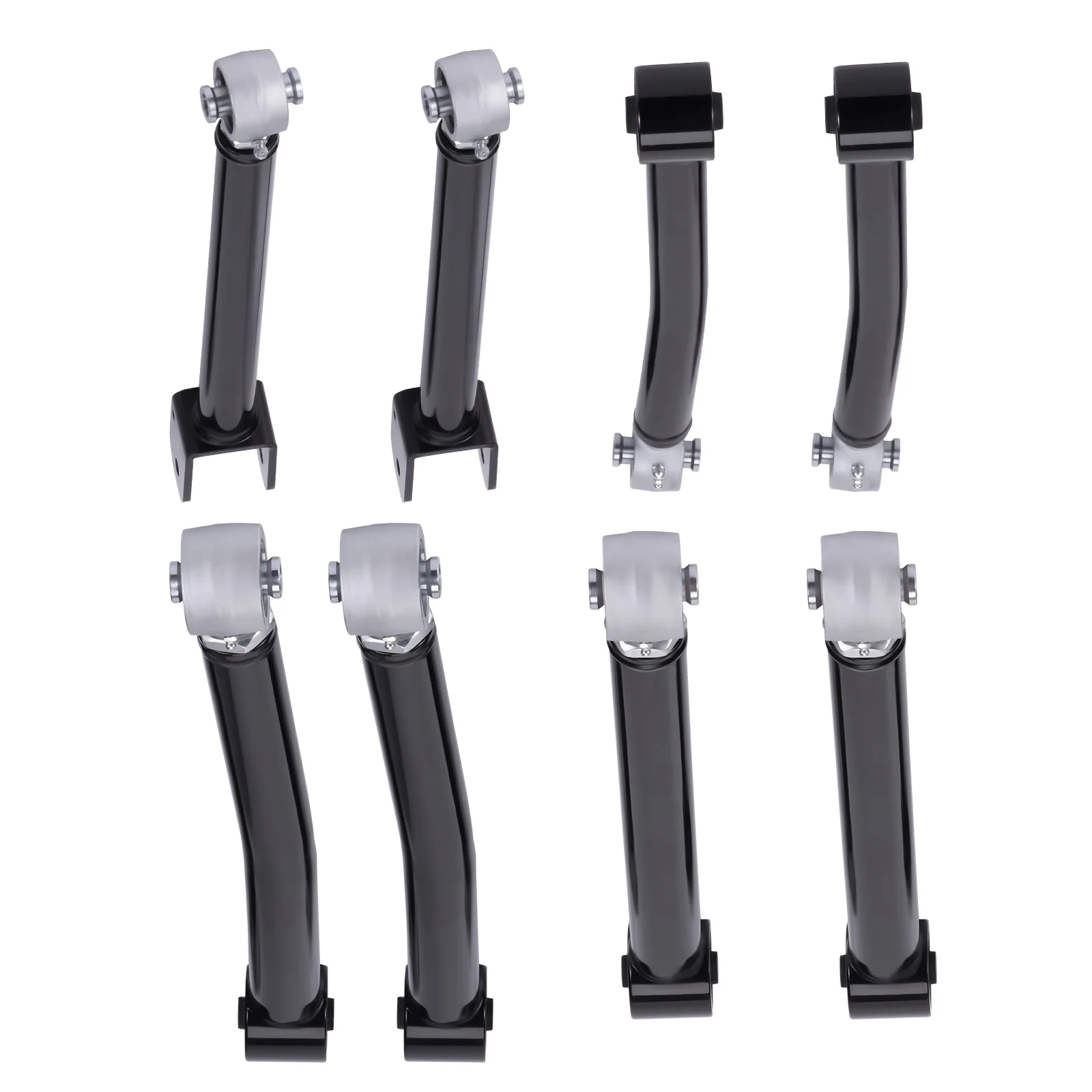 

Full Set Adjustable 0-6" Lift Control Arms For 2007-2017 2018 Jeep Wrangler JK