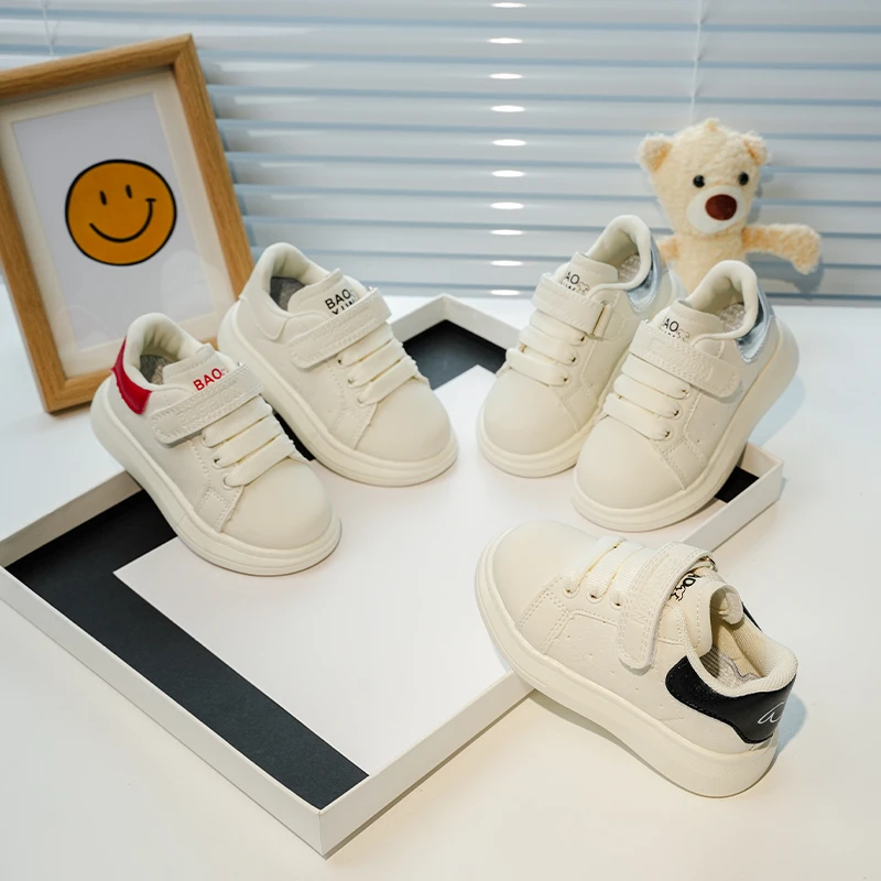 

Kids Casual Shoes Hook&loop Breathable Children Tennis Shoes Mesh Toes Capped 2025 Spring Autumn Boys Girls Sports Shoes Trendy