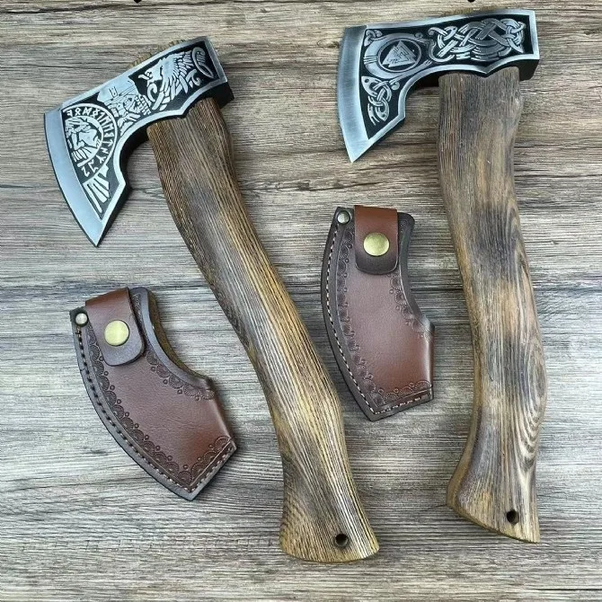 

Outdoor Multifunctional Camping Tactical Axe Logging Fire Axe Vehicle Mounted Camping Woodworking Axe