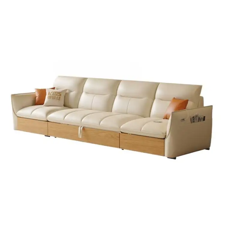 

#Cozy High Back Sofa Genuine Leather Electric Designer Reclining Sofa Modern Luxury Sofas Modernos Para Sala Furniture Home