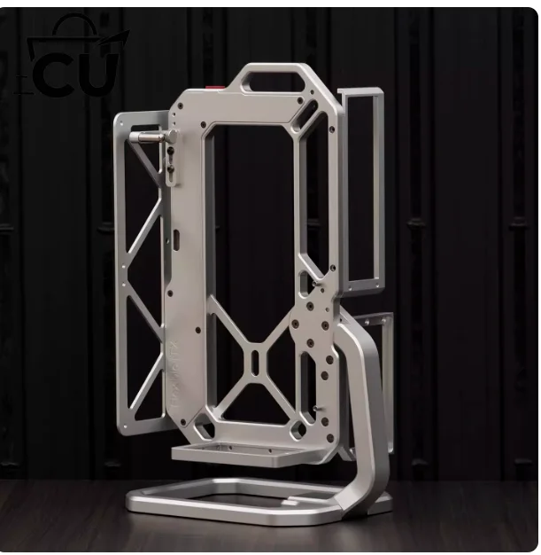 IT Rack Case Mechanical SFX Portable Vertical Desktop Game Mini High-end Aluminum Alloy Computer Case Accessories