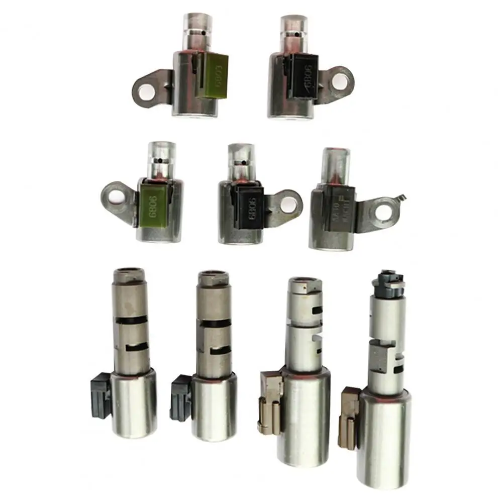 

9Pcs/Set OE: A960/A960E/TF65-SN/TB-60NF Solenoid Kit Sturdy Metal Sturdy Transmission Valve for Lexus. GS300 IS250 IS300 2005-11