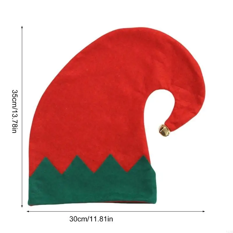 Y5jd unisexe elfe chapeau Noël pile Bonnet des vacances
