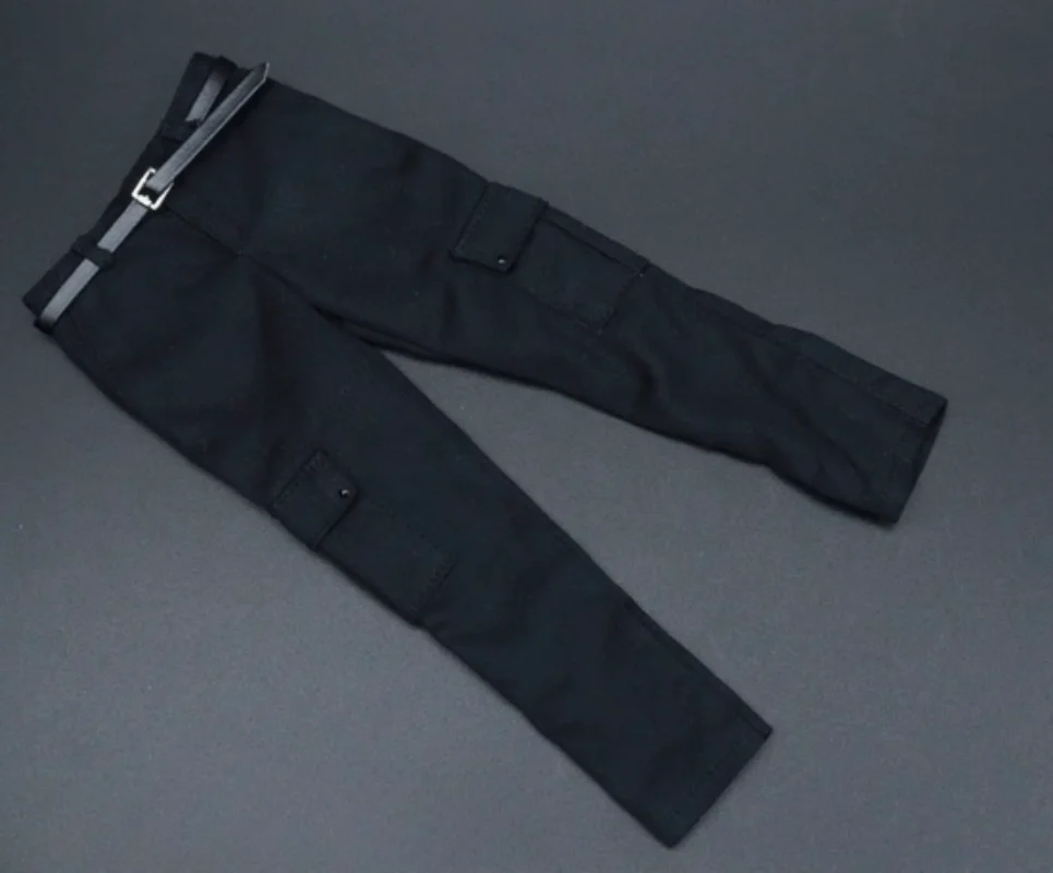 1/6 Scale Soldier Casual Dress Tooling Combat Multi-Pack Trousers Belt Accessories Model 12Inch Action Figure Body Doll DIY