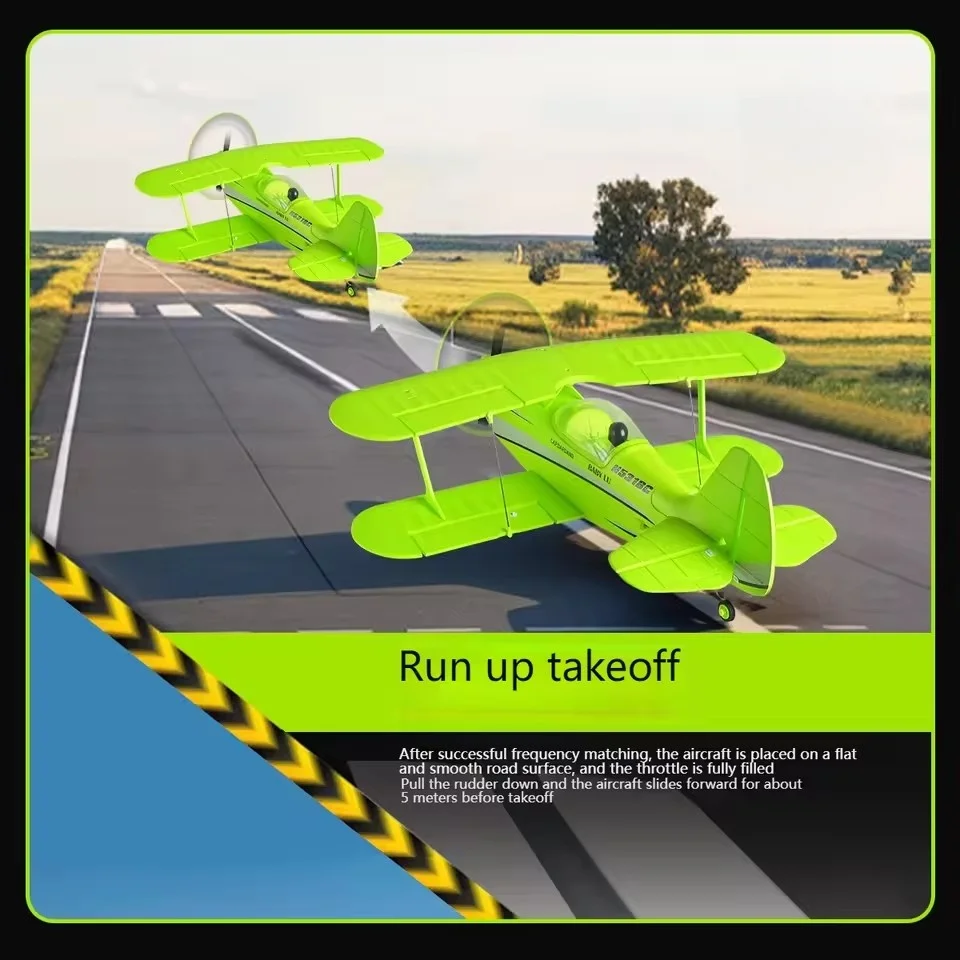 2.4G 3D/6G EPP RC Plane Glider 4CH Brushless Motor Dual Wings Remote Controll Airplane Take Off Mode RC Airplane Plane Toys