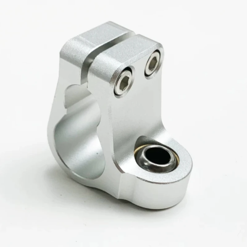 Applicable to motorcycle titanium ruler damper clamp hoop transfer code fixed seat bottom sea soul Olins modified accessories