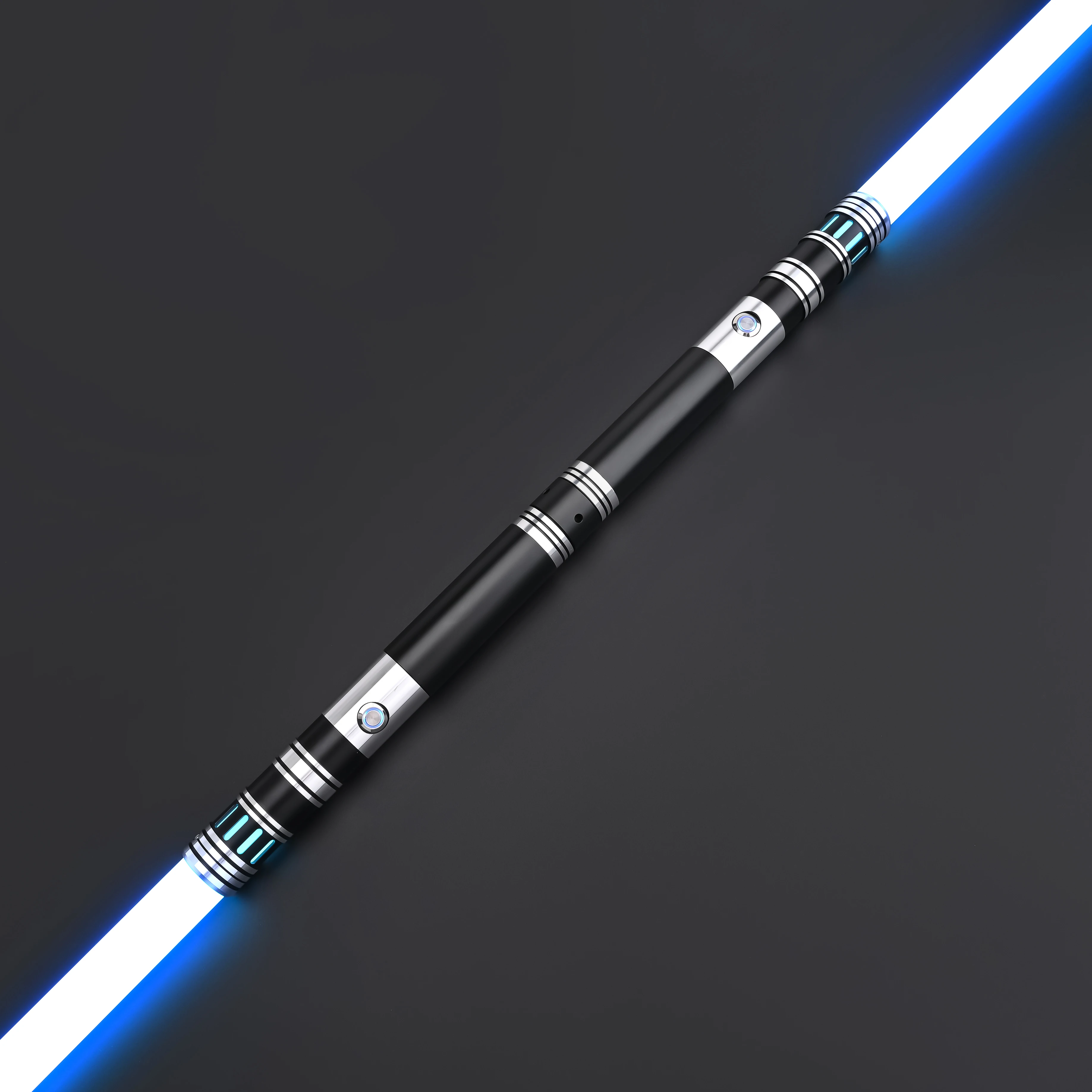 TXQSABER A03 Double-edged Lightsaber 12Colors RGB Changing Gesture Control Force Blaster Jedi Sword Kids Toys