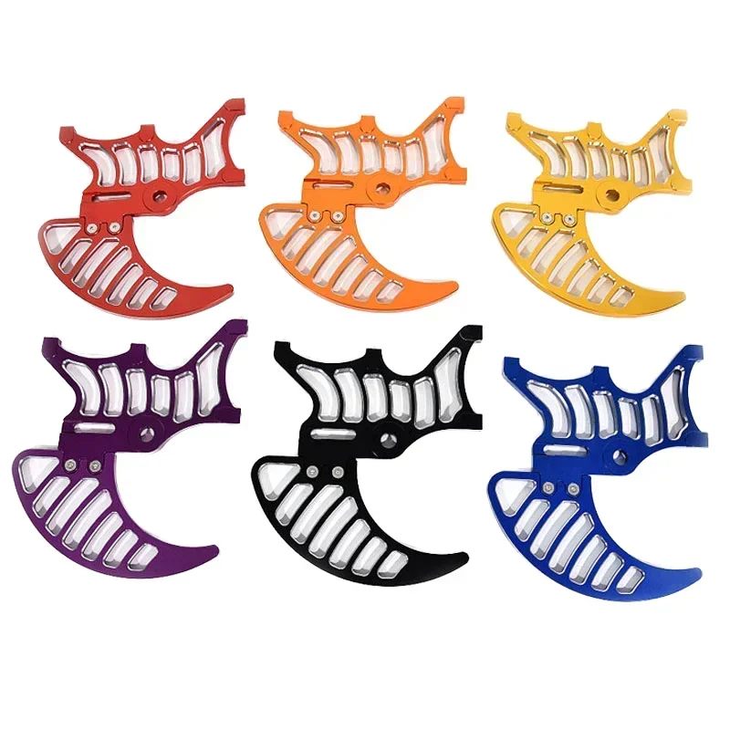 

In stock For Light Bee X Segway X160 X260 Talaria Sting Rear Caliper Bracket Dual Caliper Mount Shark Fin Disk Disc Guard Alloy
