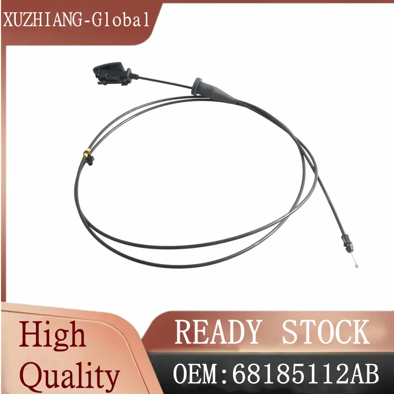 

Совершенно новый трос открывания капота 68185112AB для Dodge Challenger 2015 2016 2017 2018 2019 2020 2021 2022 2023