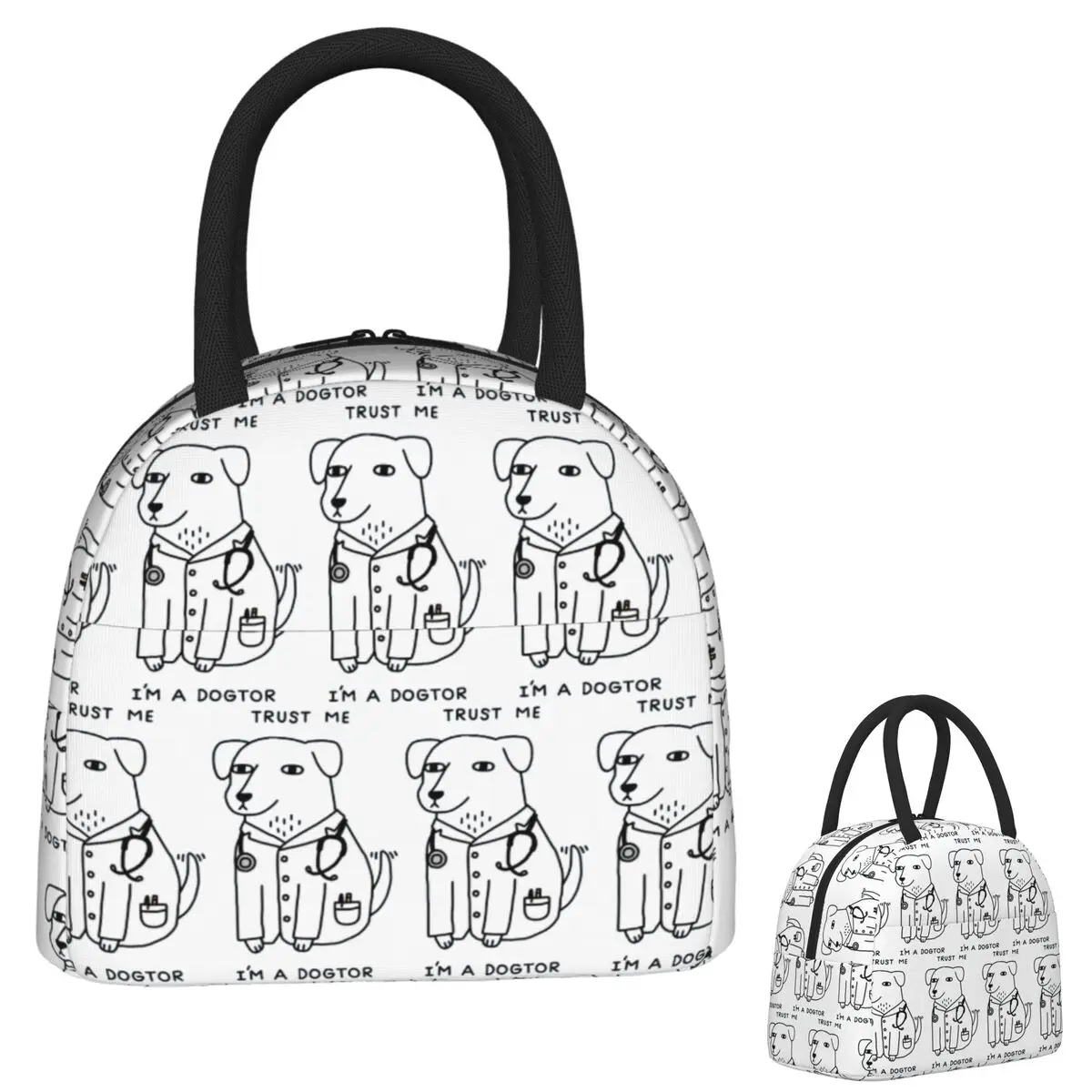 

Dogtor Lunch Bags Insulated Bento Box Portable Lunch Tote Leakproof Picnic Bags Thermal Bag for Woman Children Office