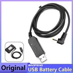BaoFeng UV-S9 UV-5R+PLUS USB Charger Cable UV-5R UV-82 UV-9R Plus Battery Charger Cable For UV10R BF-B3Plus AR-152 Walkie Talkie