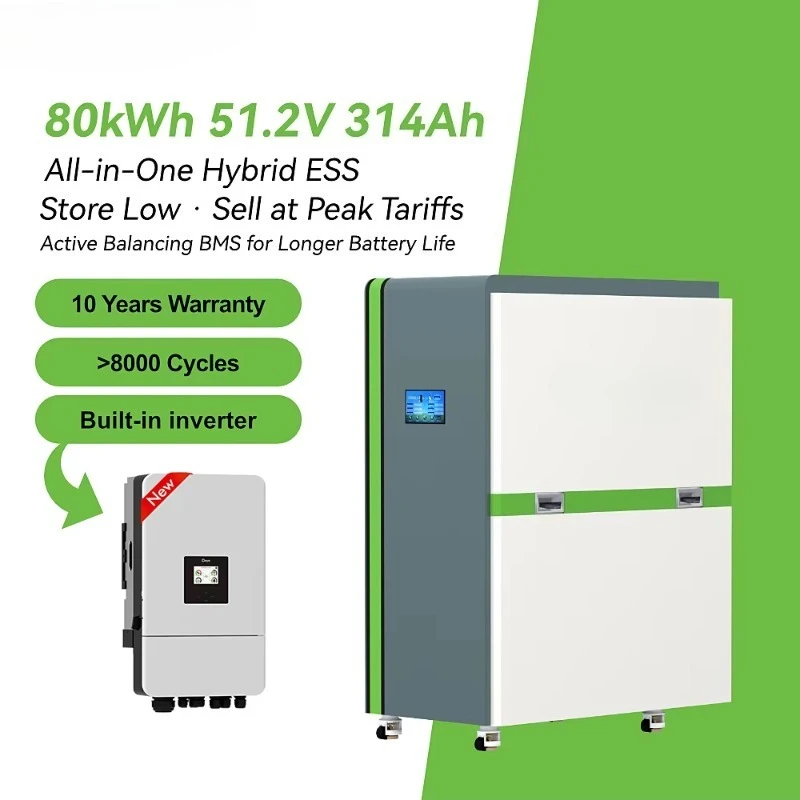Reliable 200kw 400kwh Commercial Energy Storage Inverter All In One System For Remote Off Grid Resort To Solar Optimization