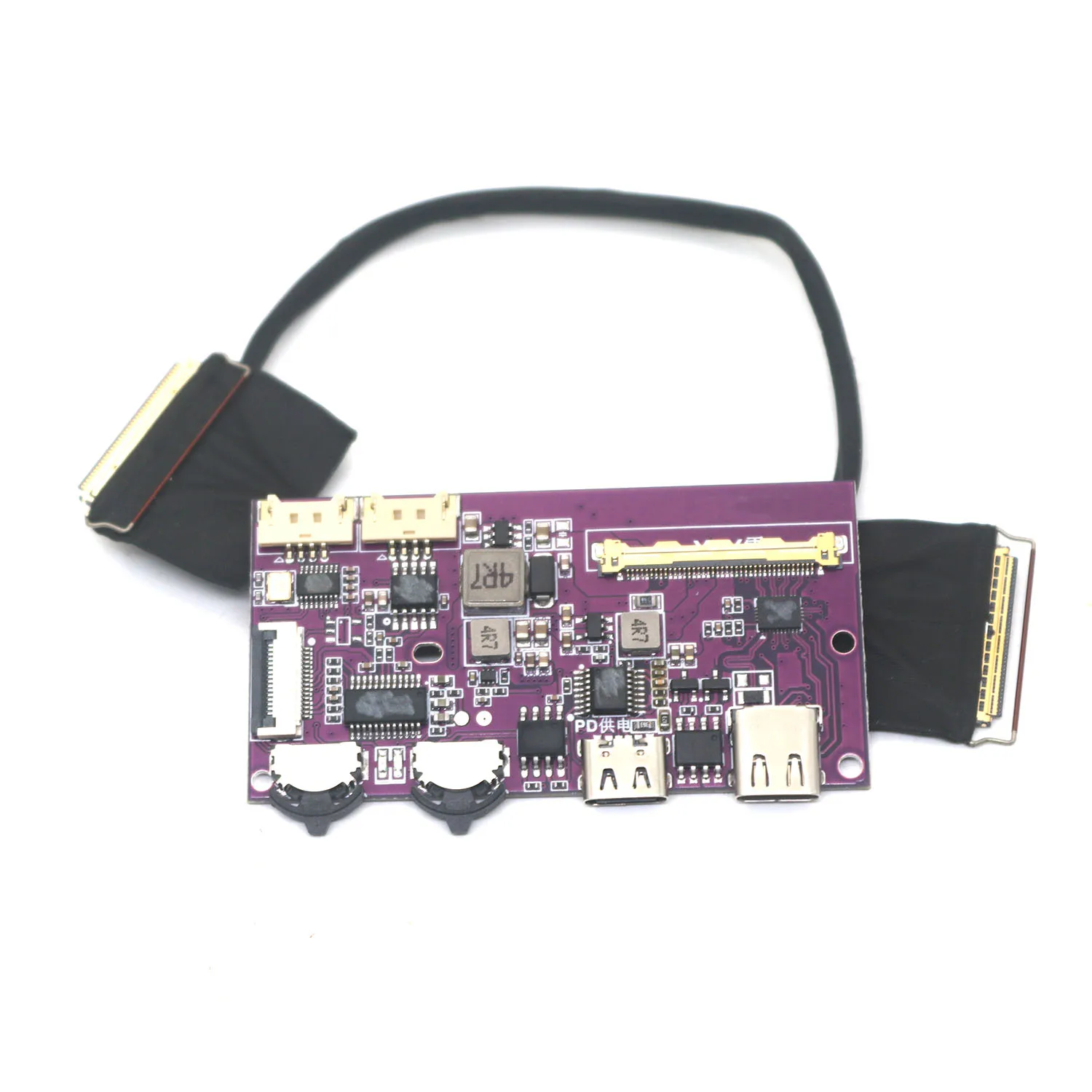 Imagem -05 - Portátil Led Display Screen Cabo Edp Usb Tipo-c para Edp Driver Board Tela de Projeção Lcd 30pin 40pin 2k 4k 60hz 240hz
