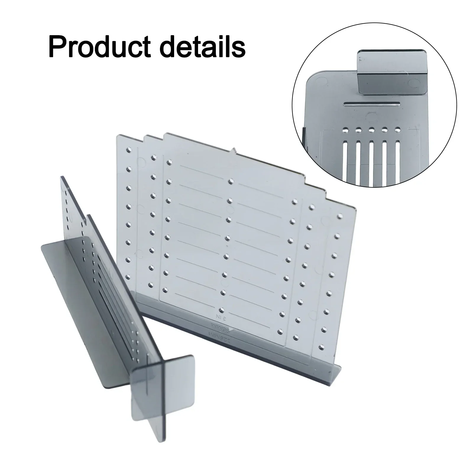 

Home Renovation Cabinet Hardware Jig 145*130mm Easy Installation Lightweight Design Portable Hardware Tool For Cabinet Pulls