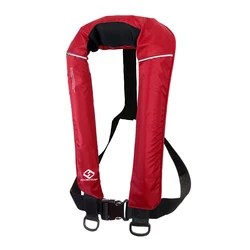 FLOATTOP Adult Automatic Manual Inflatable PFD Life Jacket Life Vest Survival Swimming Boating Fishing 150N Buoyancy 33lbs