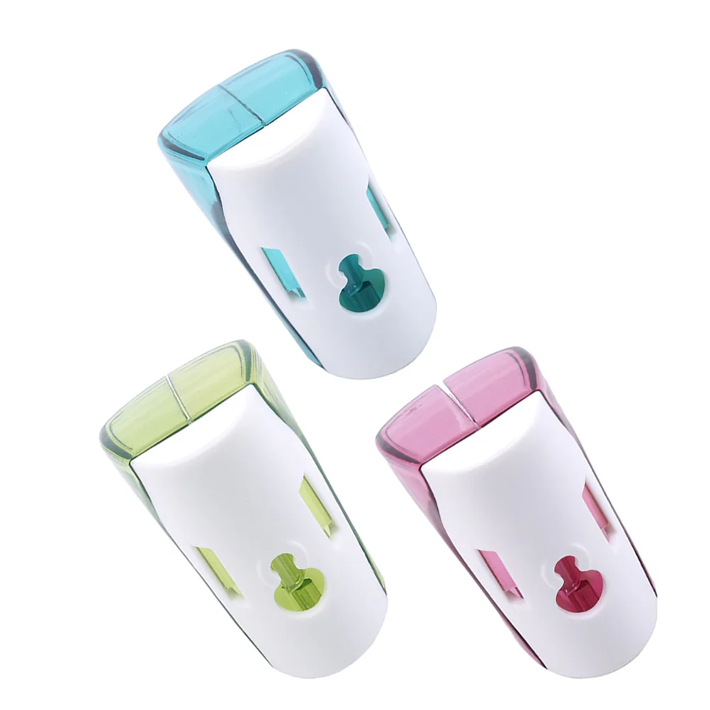 

3 Pcs Suction Cup Toothbrush Dust Cover Cap Toothbrushes Accessories Portable Guard Head Accessory