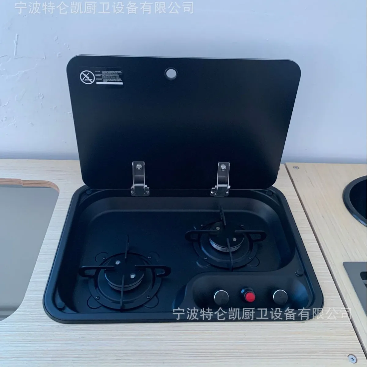 

TC-LZ603H Stainless Steel RV & Marine Integrated Gas Stove, Built-in LPG Cooktop with Flameout Protection Custom Available