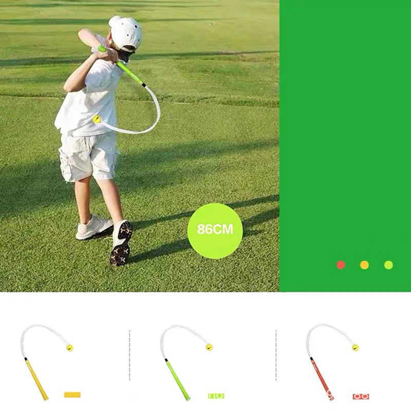 

Golf Swing Trainer Rope Golf Practice Training Aids Beginner Postural Correction Warm-up Exercise Assistance Golf Swing Trainer