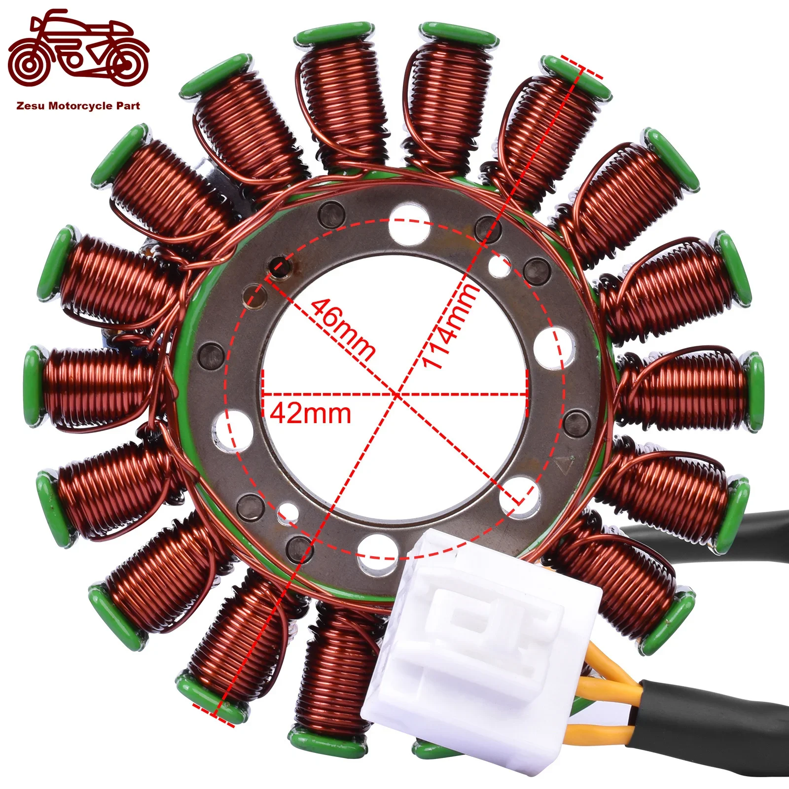 

Motorcycle Engine Generator Stator Coil For Honda CBR1000RR CBR 1000 RR CBR1000RR A AC 2A 3AC 2004 2005 2006 2007