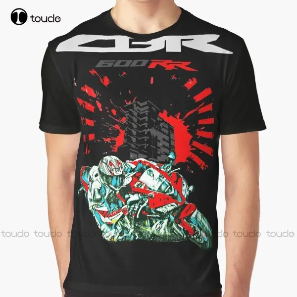 

Adventure, Motorbike Cbr 600 Rr Graphic T-Shirt Custom Aldult Teen Unisex Digital Printing Tee Shirts Fashion Tshirt Summer