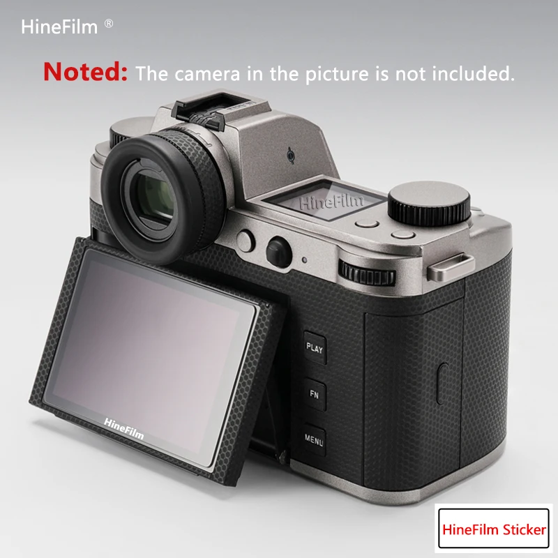 Hinefilm Pelle per Leica SL3 Adesivo per fotocamera per Leica SL3-S Decalcomania per fotocamera Pelle antigraffio per fotocamera Leica SL 3