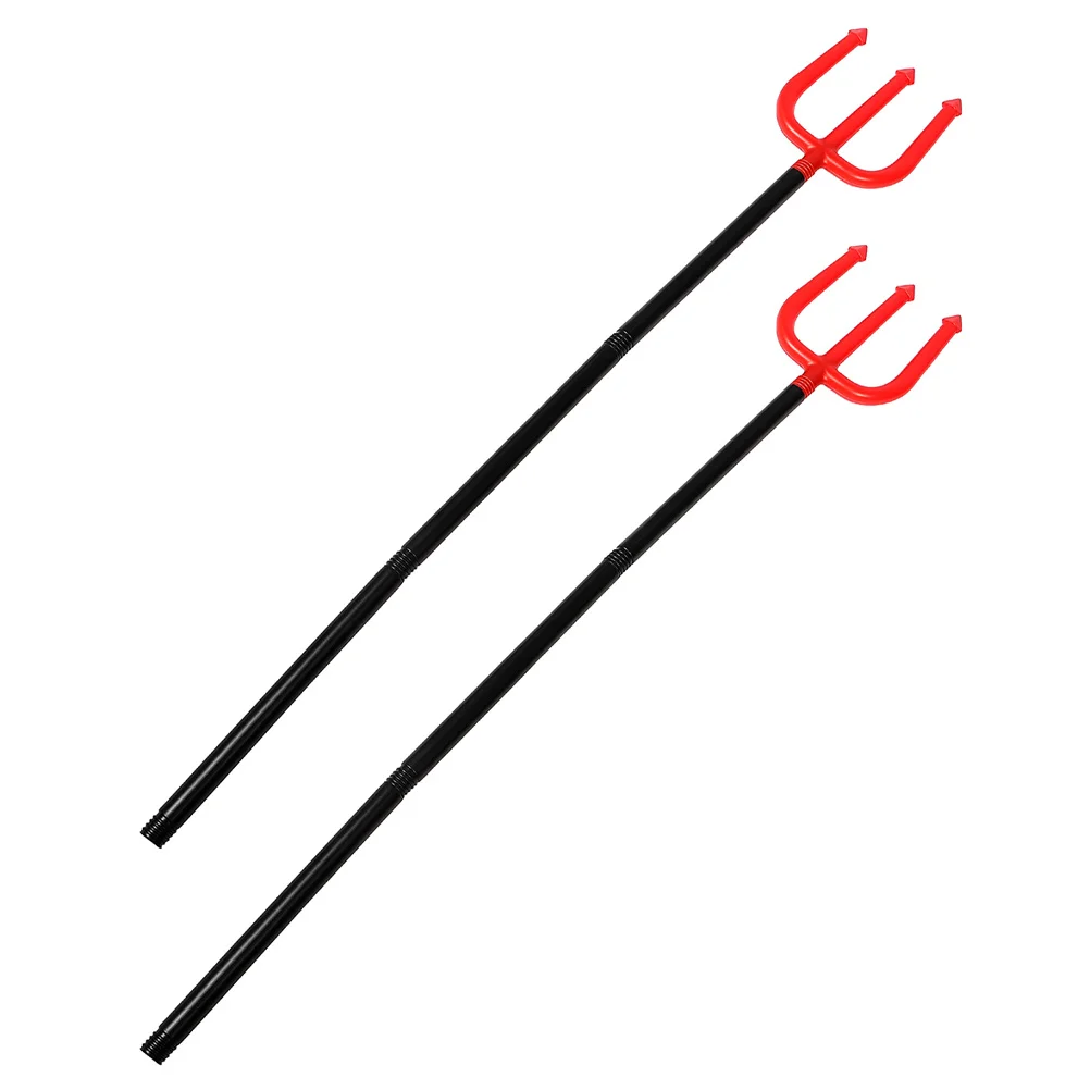 2 peças adereço de fantasia de demônio alça ajustável de 42,8 polegadas destacável acessório de festa de cosplay de Halloween para homens e mulheres