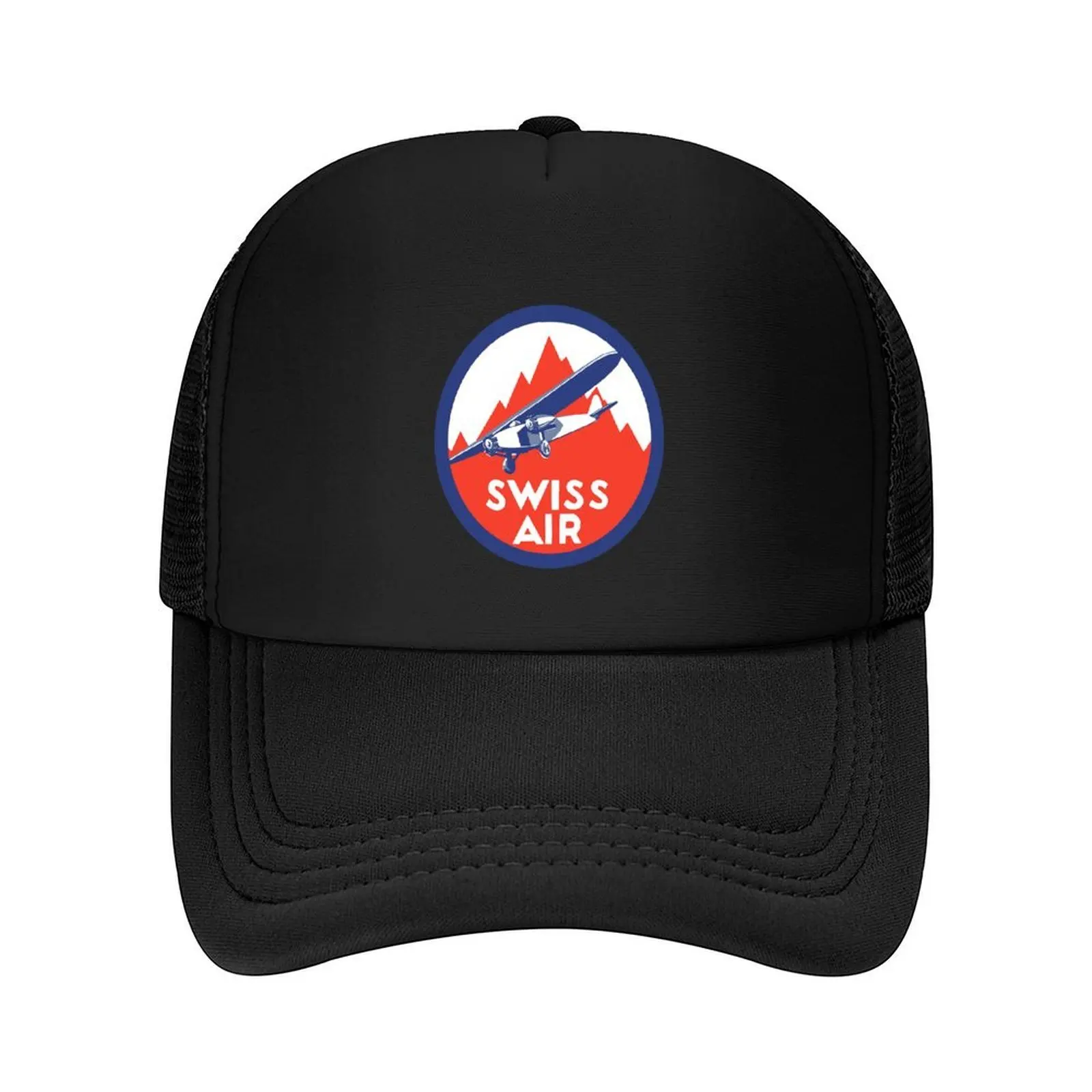 

Swissair - Switzerland Baseball Cap Military Tactical Cap Luxury Man Hat party Hat Golf Hat Mens Hats Women's