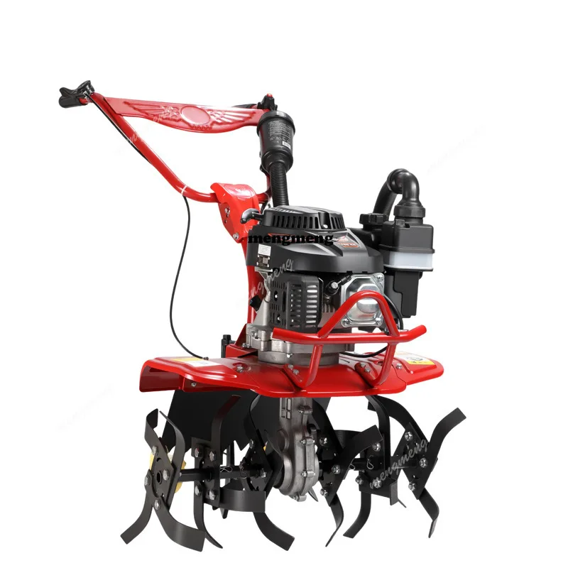 

Micro cultivator small household cultivation land weeding agricultural trenching multi-function land ploughing