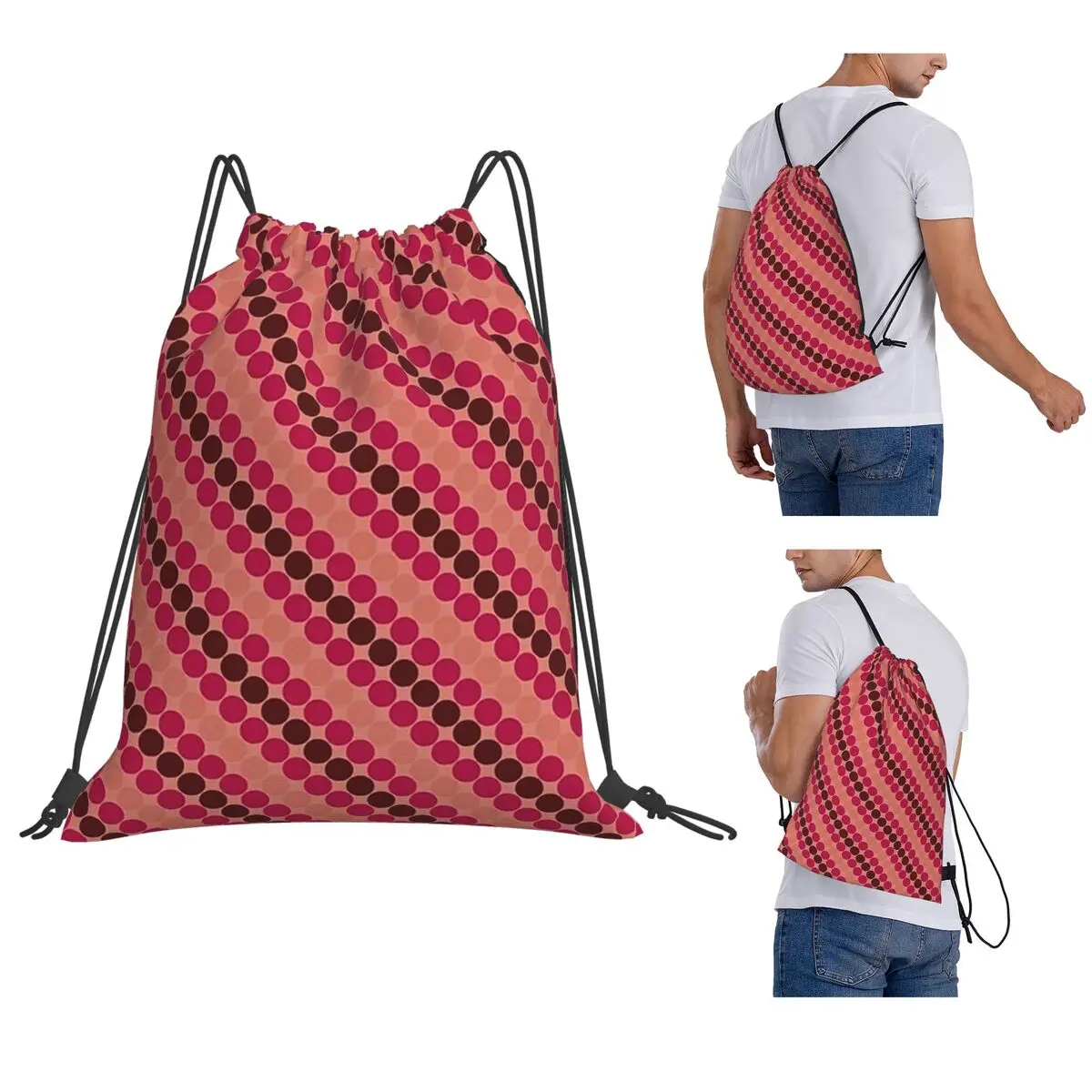 

Sou Hiyori Japan Anime Shin Tsukimi YTTD Backpacks Casual Drawstring Bundle Pocket Storage Bag Book Bags for Travel Students