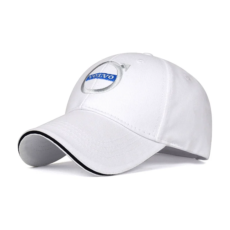 

Car Embroidery Baseball Cap Racing Outdoor Sport Cap Sun Hat For Volvo XC60 V50 V40 XC90 S60 S40 S80L V90 V60 EX90 S90 XC40 C40