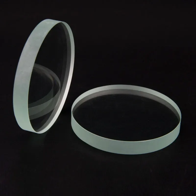 2PCS High Temperature Pressure Acid Alkali Resistance High Transparency Tempered Glass Disc Boiler Mirror Stalinite Plat Lens