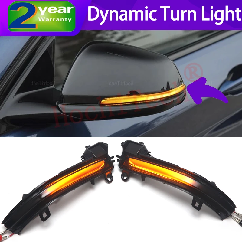 

Dynamic Turn Signal LED Side Mirror Indicator Blinker Sequential Lamp for BMW X2 F39 2018-2023 Z4 G29 2019-2024 2025 2026