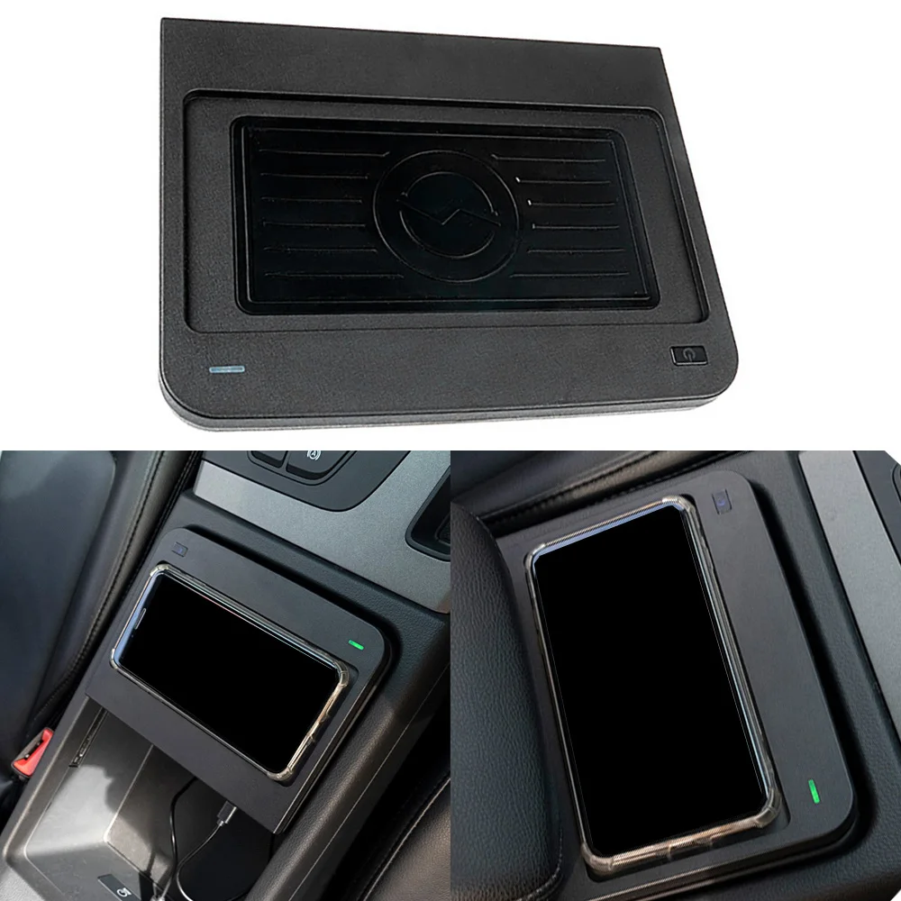 Caricabatterie Wireless per auto 9-16V per Audi Q5 Q5L SQ5 2018 2019 2020 2021 2022 Pad di ricarica rapida supporto Mobile accessori per supporti mobili