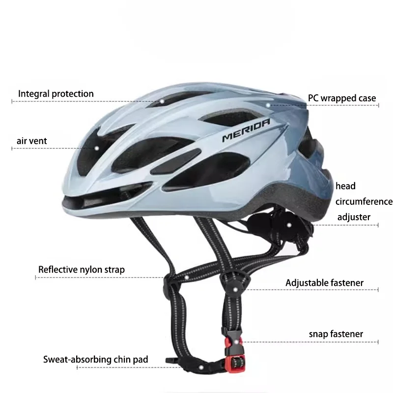 Merida Bicycle Riding Windbreaker Helmet Men\'s Summer MTB Road Bike TK001