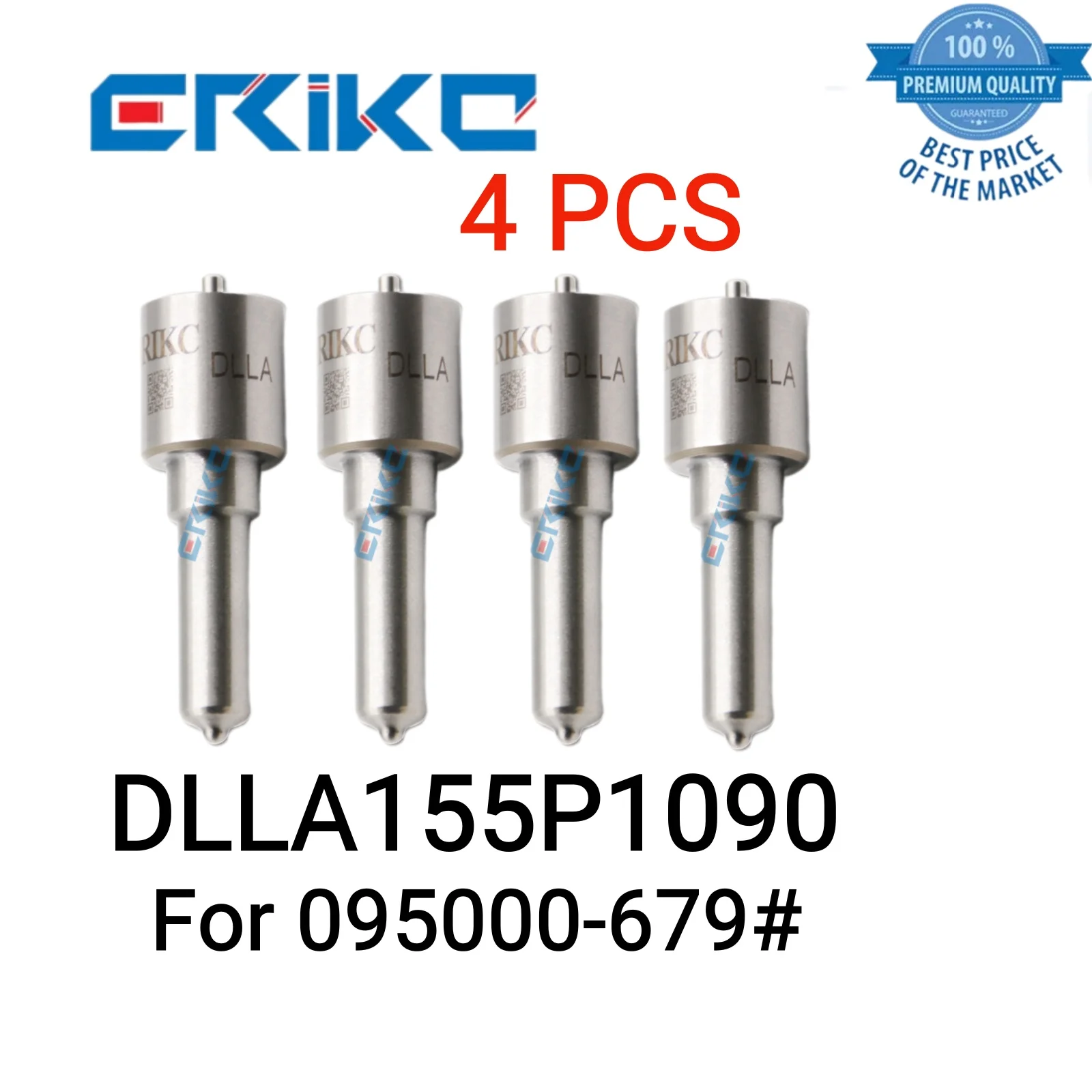 

4 PCS DLLA155P1090 093400-1090 Jet Nozzle DLLA 155 P 1090 Fuel Injection Nozzle DLLA 155P1090 Common Rail Nozzle for 095000-679#