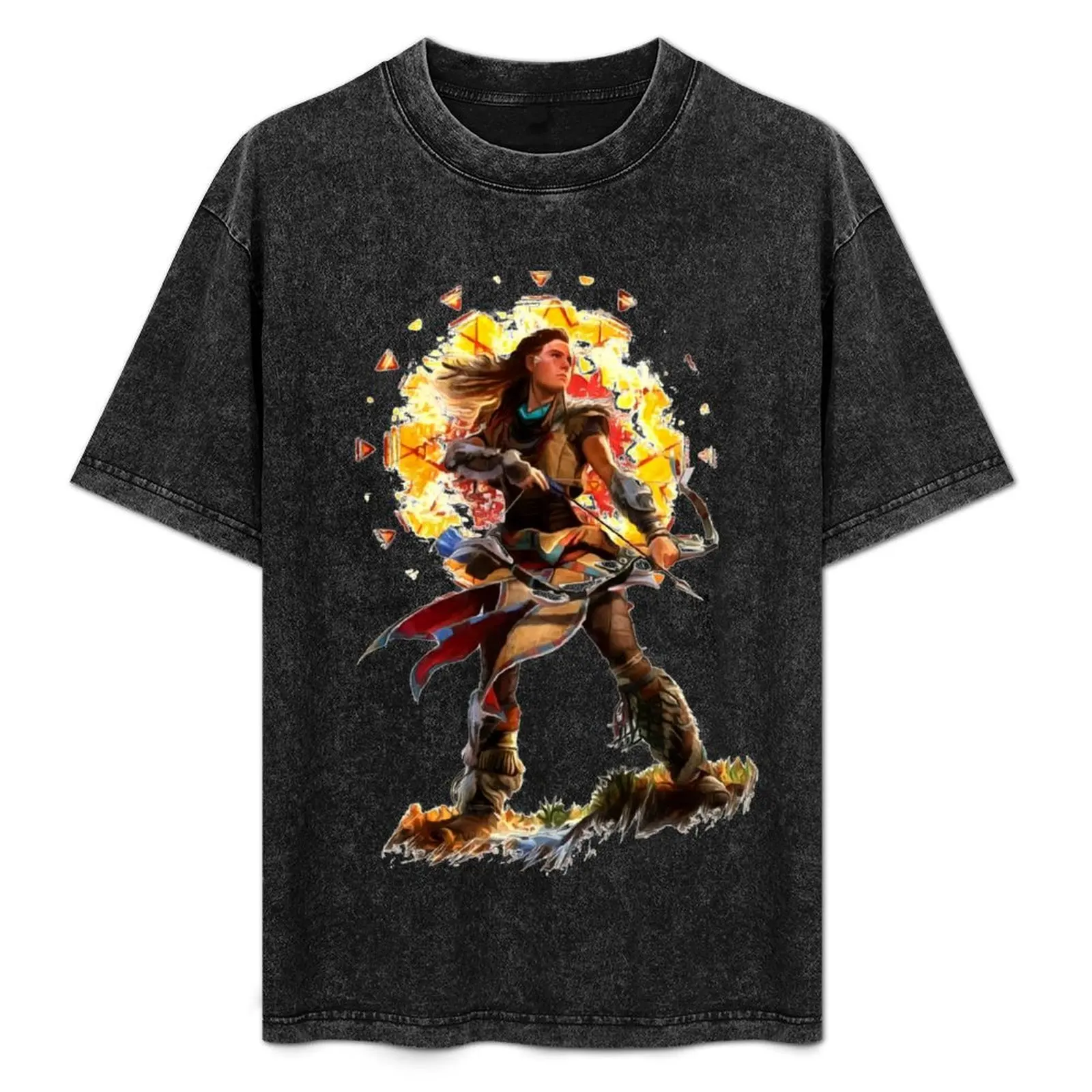 

Brave wwoman Fron Horizon T-Shirt t shirt custom print t shirts for man graphic funny T-Shirt