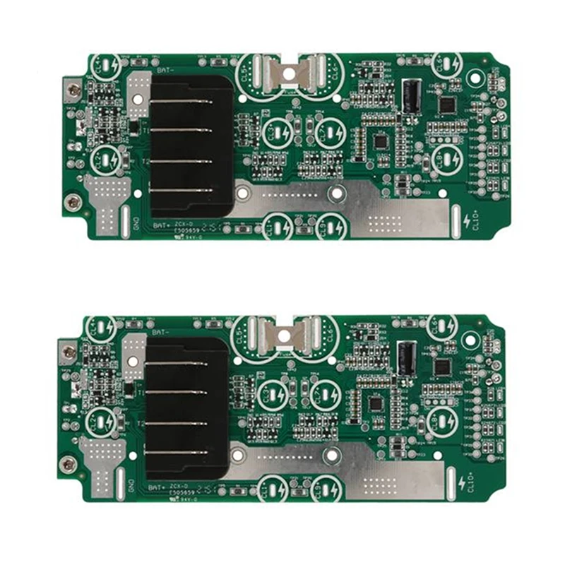 

2 Pcs Li-Ion Battery Charging Protection Circuit Board PCB For Ryobi 40V OP4050A OP4015 OP4026 OP4030 OP4040 Battery