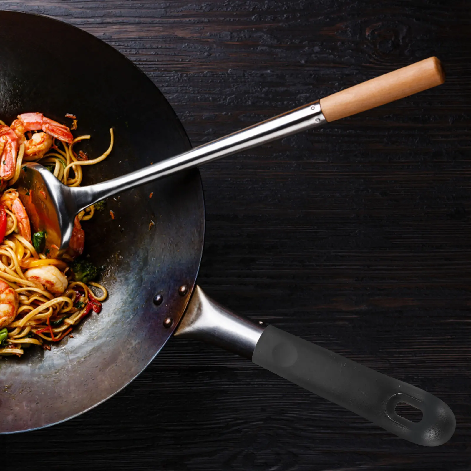 

Anti-Scald Pot Handle Bakelite Grip Replaceable For Saucepan Wok Milk Pan Detachable Cookware Handle Replacement Kitchen