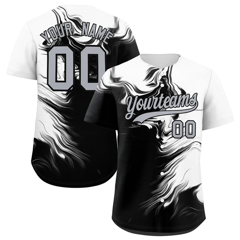 Custom TeamName Number Name Baseball Jersey Summer Fashion 3D Printed Beer Short Sleeve Ready Stock Casual Oversized Top