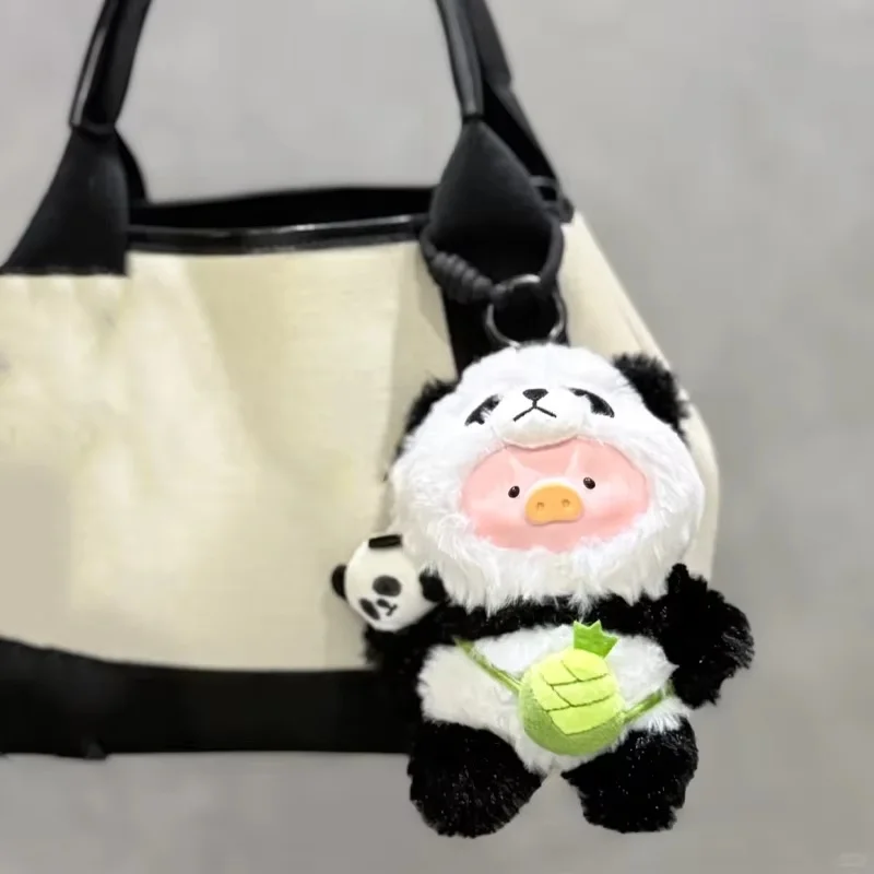 

Lulu Piggy Panda Canned Pig Vinyl Face Plush Blind Box Cute Doll Mystery Box Bag Pendant Decoration Trendy Surprise Toy Gift